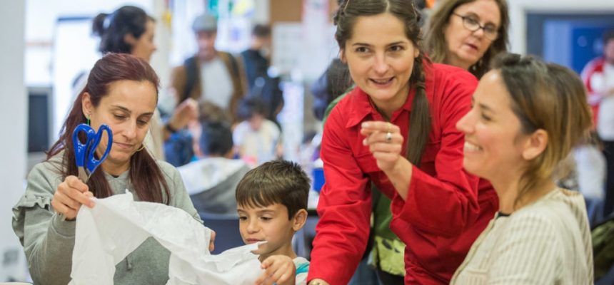 Fun Palaces 2019 credit Roswitha Chesher Activity Smiling Craft Red 1024x683