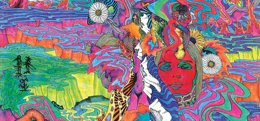 Psychedelic Art by John Hurford at Barnstaple Library