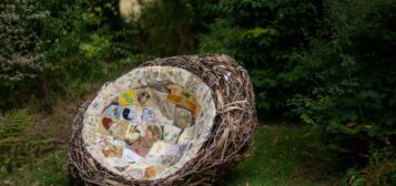 The Carers' Nest art installation - Barnstaple